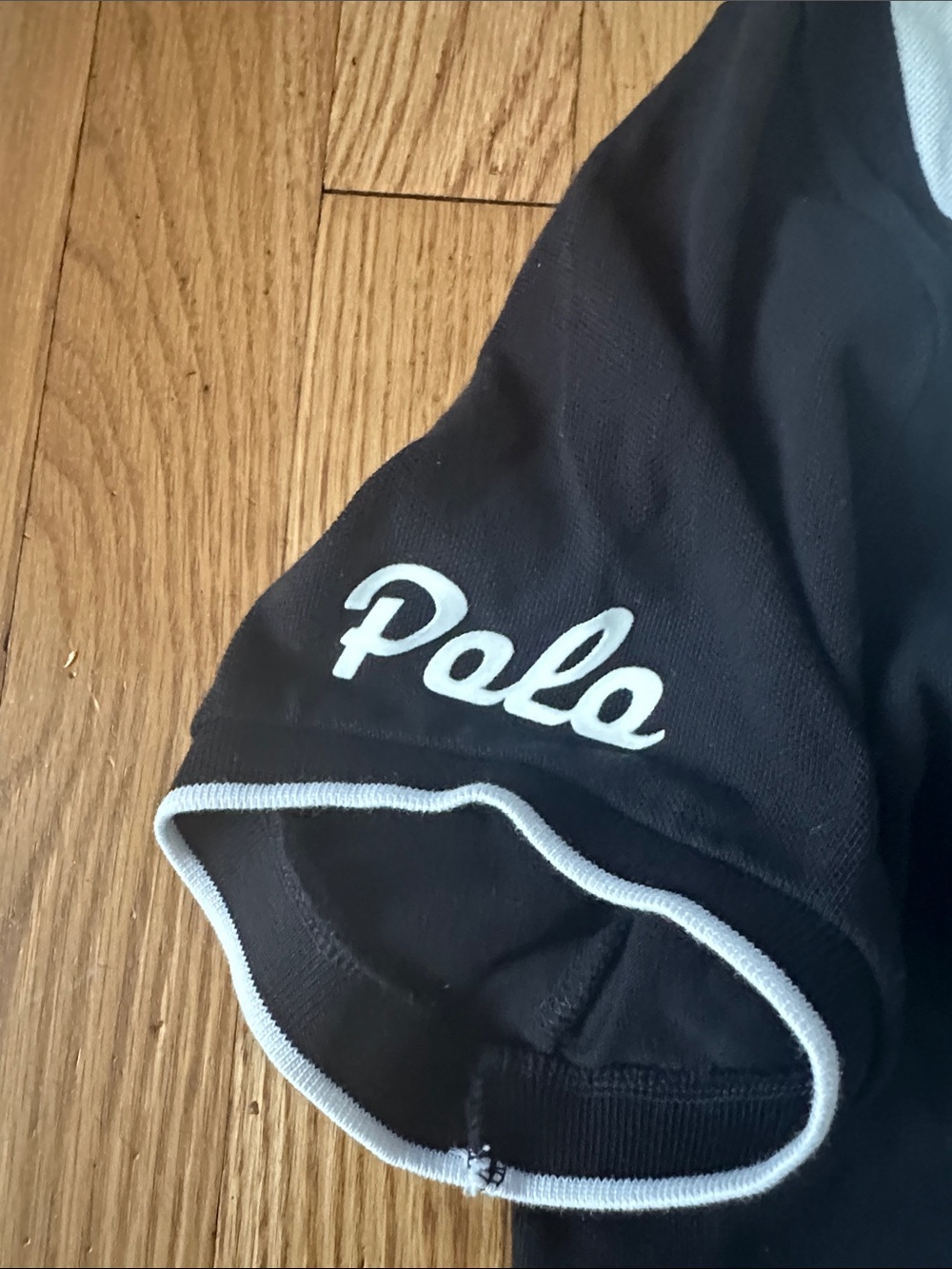 Polo by Ralph Lauren Black & White Inter-Boro Cycle Series Polo - Picture 3 of 5